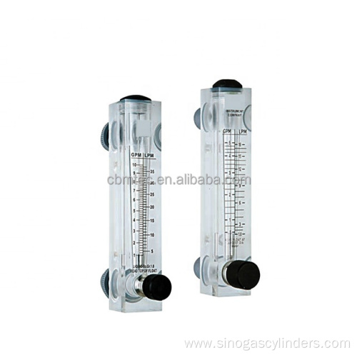 High Quality Acrylic Adjustable Flowmeters LZM-15ZT